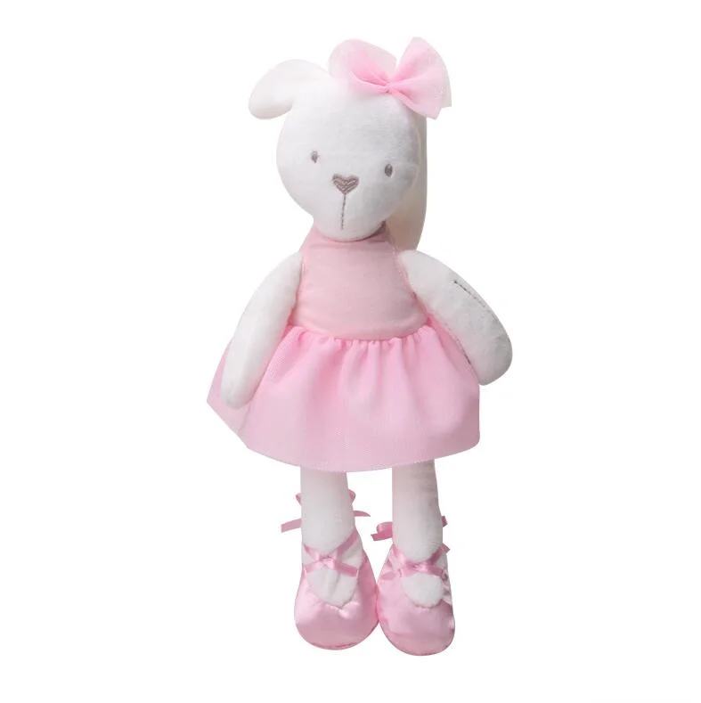 Lovely Rabbit Plush Toys Soft Baby Sleeping Comfort Doll Children Birthday Festival Gifts