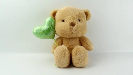 도매 테디 베어 플러시 장난감, 동물 인형, 풍선과 함께 발렌타인 데이 선물