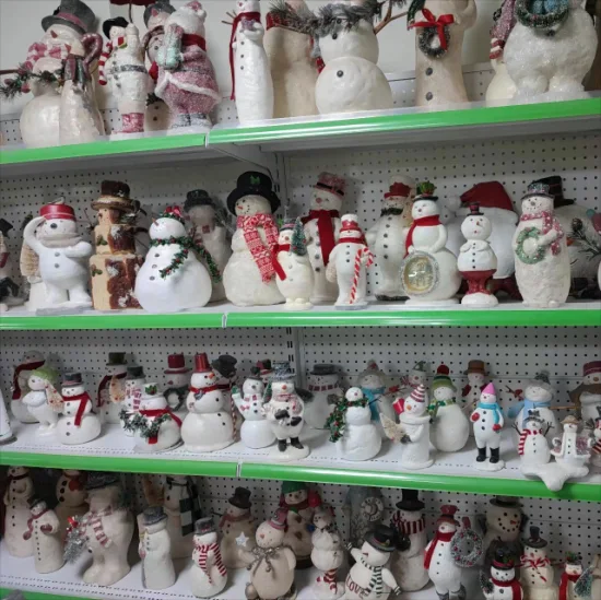 OEM 공장 개인화 된 크리스마스 장식품 수 지 공예 LED 빛 크리스마스 눈사람 장식 Polyresin 눈사람 선물 중국에서 눈사람 공예 제조 업체