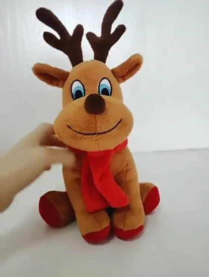크리스마스 장난감 산타 클로스 눈사람 다리 어린이 플러시 베개 부드러운 플러시 장난감을위한 신축성있는 선물