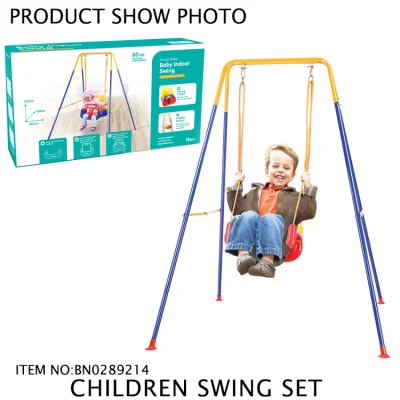 아기 게임 스포츠 실내 야외 놀이터 놀이 플라스틱 어린이 안전 벨트 교수형 단일 좌석 유아 의자 스윙 장난감 어린이위한