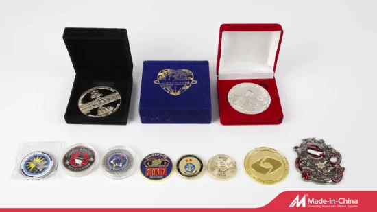 중국 도매 사용자 정의 금속 아연 합금 황동 저렴한 3D 소장품 군대 해양 경찰 소방관 기념품 상 프로모션 선물로 비트 도전 동전
